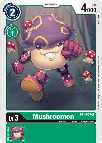 Mushroomon [BT1-065] [Release Special Booster Ver.1.0] - Destination Retro