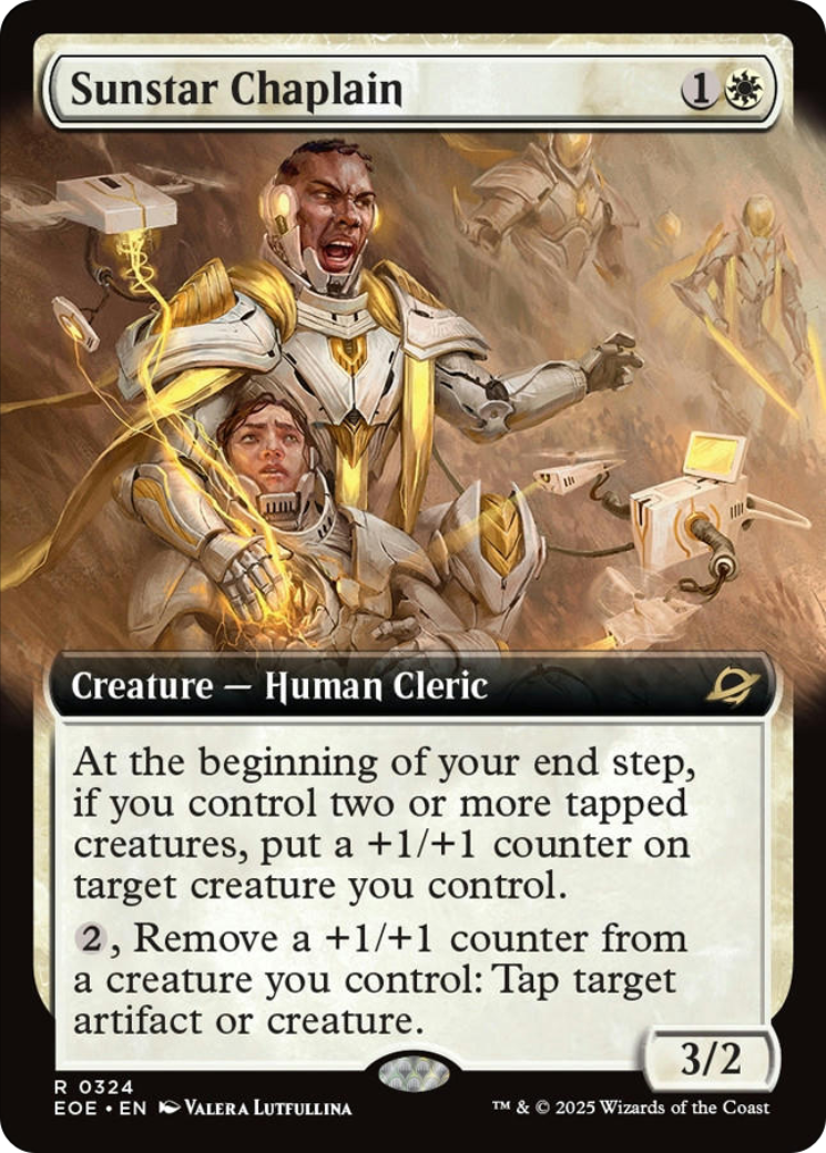 Sunstar Chaplain (Extended Art) [Edge of Eternities] - Destination Retro