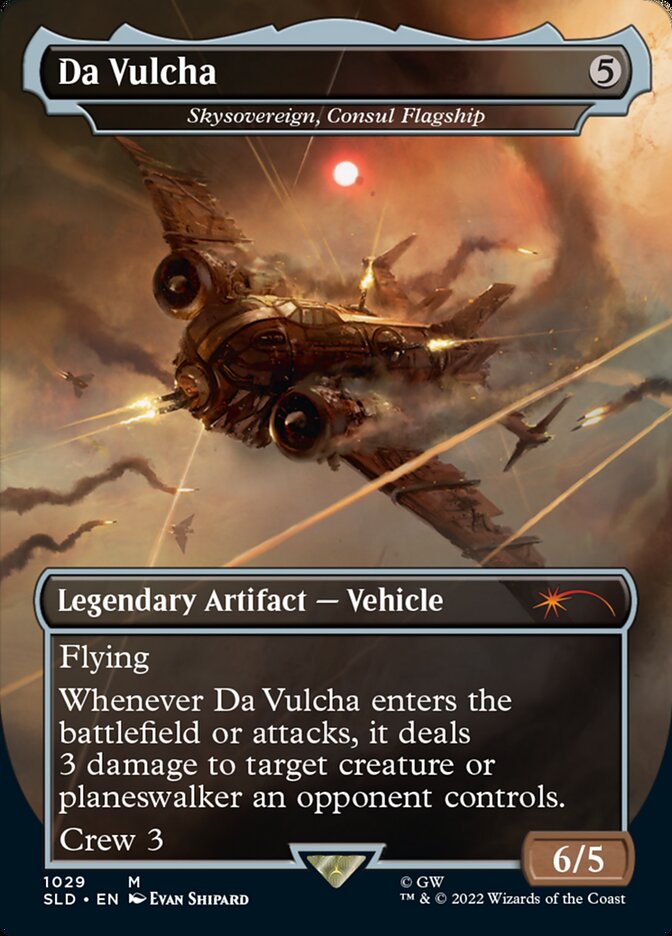 Da Vulcha - Skysovereign, Consul Flagship (Borderless) [Secret Lair Drop Series] - Destination Retro