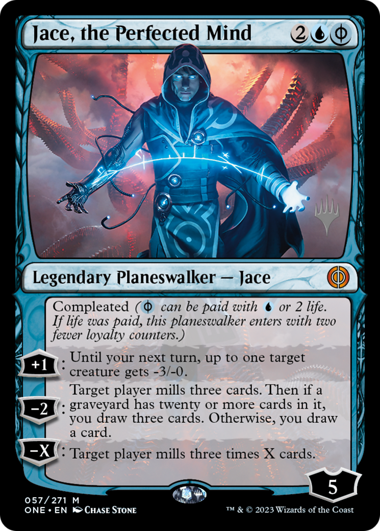 Jace, the Perfected Mind (Promo Pack) [Phyrexia: All Will Be One Promos] - Destination Retro