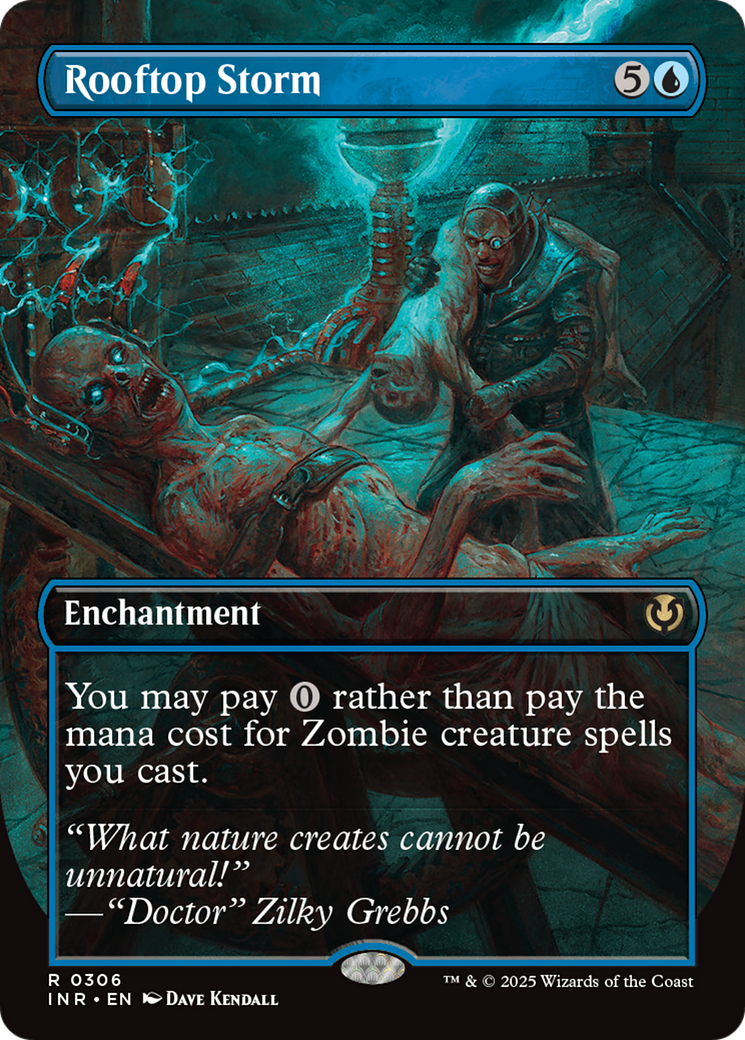 Rooftop Storm (Borderless) [Innistrad Remastered] - Destination Retro
