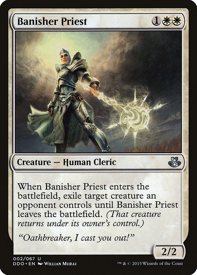 Banisher Priest [Duel Decks: Elspeth vs. Kiora] - Destination Retro