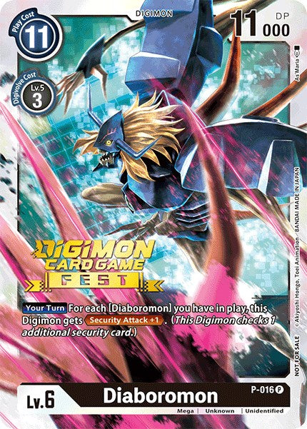 Diaboromon [P-016] (Digimon Card Game Fest 2022) [Promotional Cards] - Destination Retro