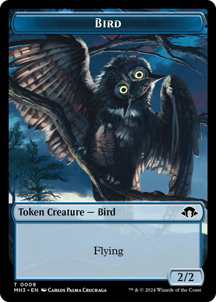 Servo // Bird Double-Sided Token [Modern Horizons 3 Tokens] - Destination Retro