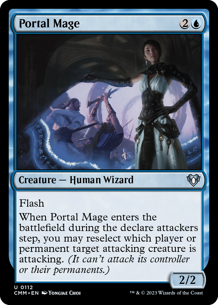 Portal Mage [Commander Masters] - Destination Retro