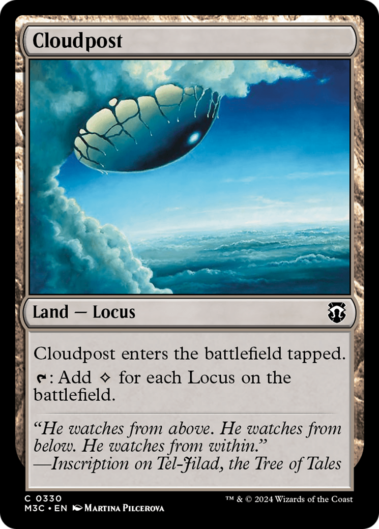 Cloudpost (Ripple Foil) [Modern Horizons 3 Commander] - Destination Retro