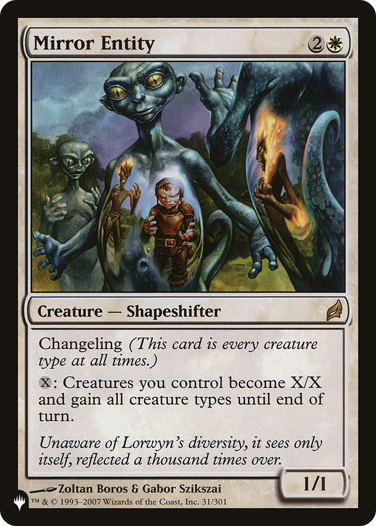 Mirror Entity (LRW) [The List] - Destination Retro