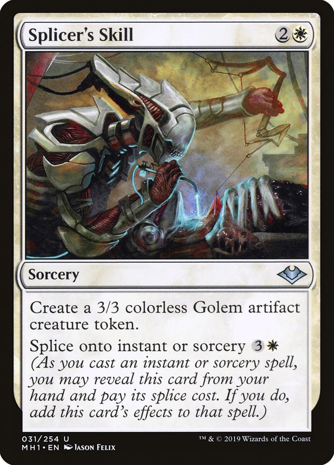 Splicer's Skill [Modern Horizons] - Destination Retro