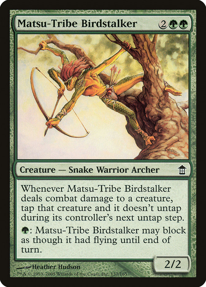 Matsu-Tribe Birdstalker [Saviors of Kamigawa] - Destination Retro