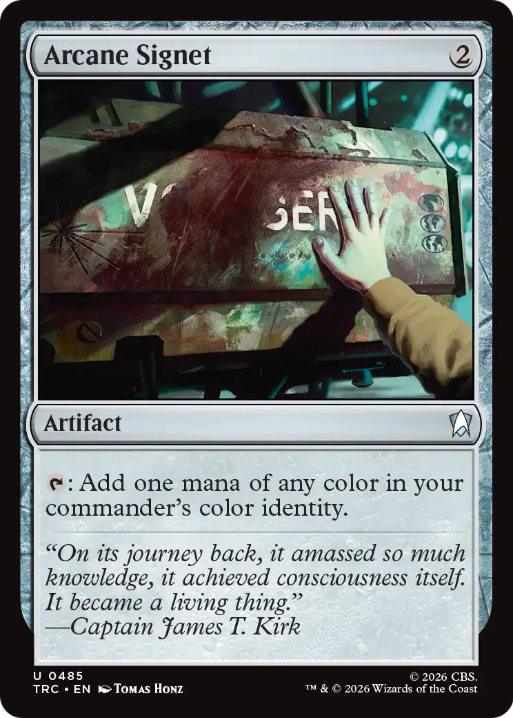 Arcane Signet [Star Trek Commander] - Destination Retro