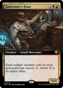 Graywater's Fixer (Extended Art) [Outlaws of Thunder Junction Commander] - Destination Retro