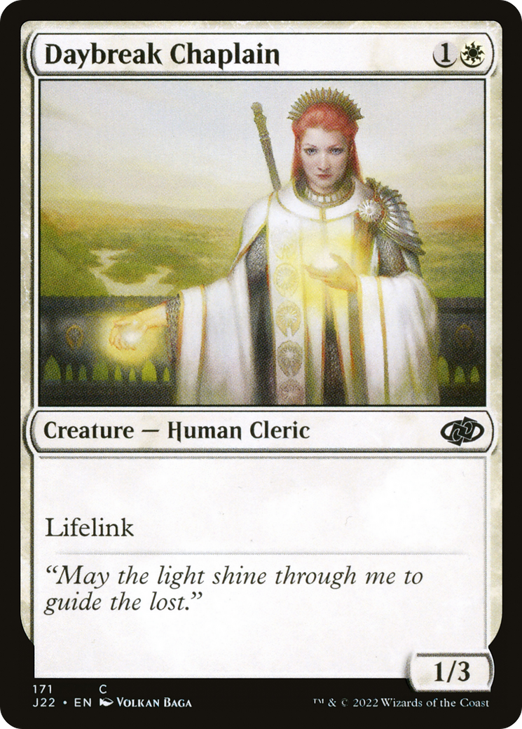 Daybreak Chaplain [Jumpstart 2022] - Destination Retro