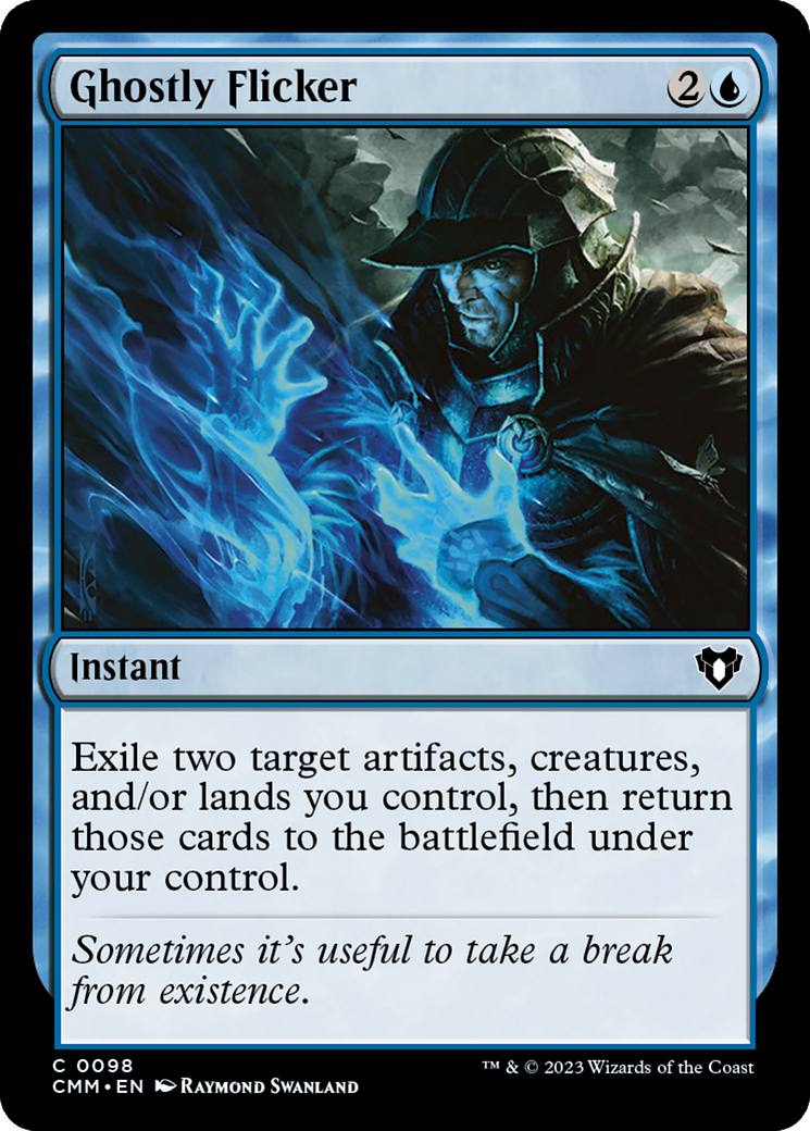 Ghostly Flicker [Commander Masters] - Destination Retro