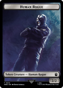 Human Rogue // Clue (0021) Double-Sided Token [Doctor Who Tokens] - Destination Retro