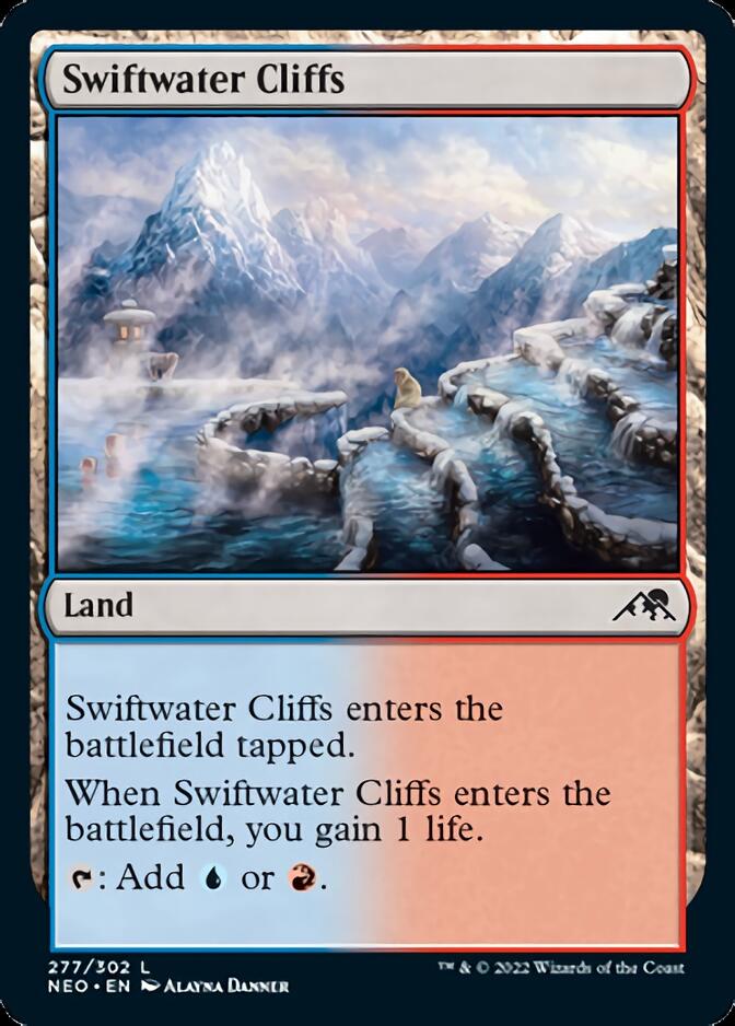 Swiftwater Cliffs [Kamigawa: Neon Dynasty] - Destination Retro