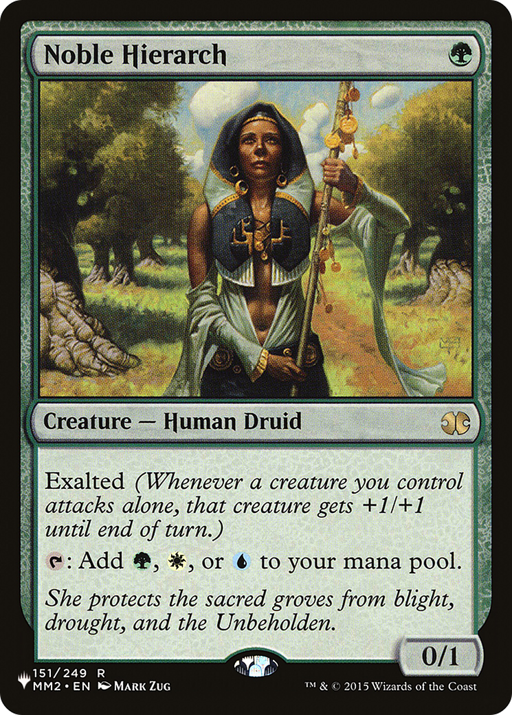 Noble Hierarch [The List] - Destination Retro
