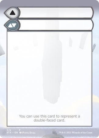 Helper Card (2/9) [Strixhaven: School of Mages Tokens] - Destination Retro