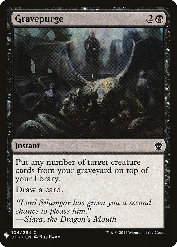 Gravepurge [Mystery Booster] - Destination Retro