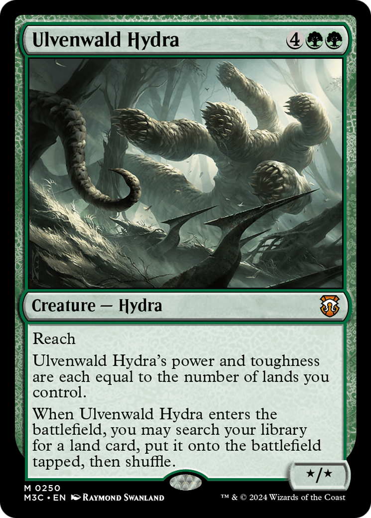 Ulvenwald Hydra (Ripple Foil) [Modern Horizons 3 Commander] - Destination Retro