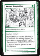Krosan Adaptation (2021 Edition) [Mystery Booster Playtest Cards] - Destination Retro