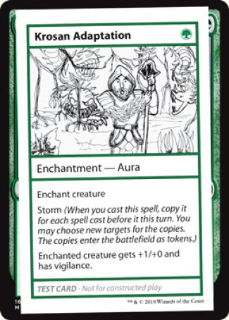Krosan Adaptation (2021 Edition) [Mystery Booster Playtest Cards] - Destination Retro