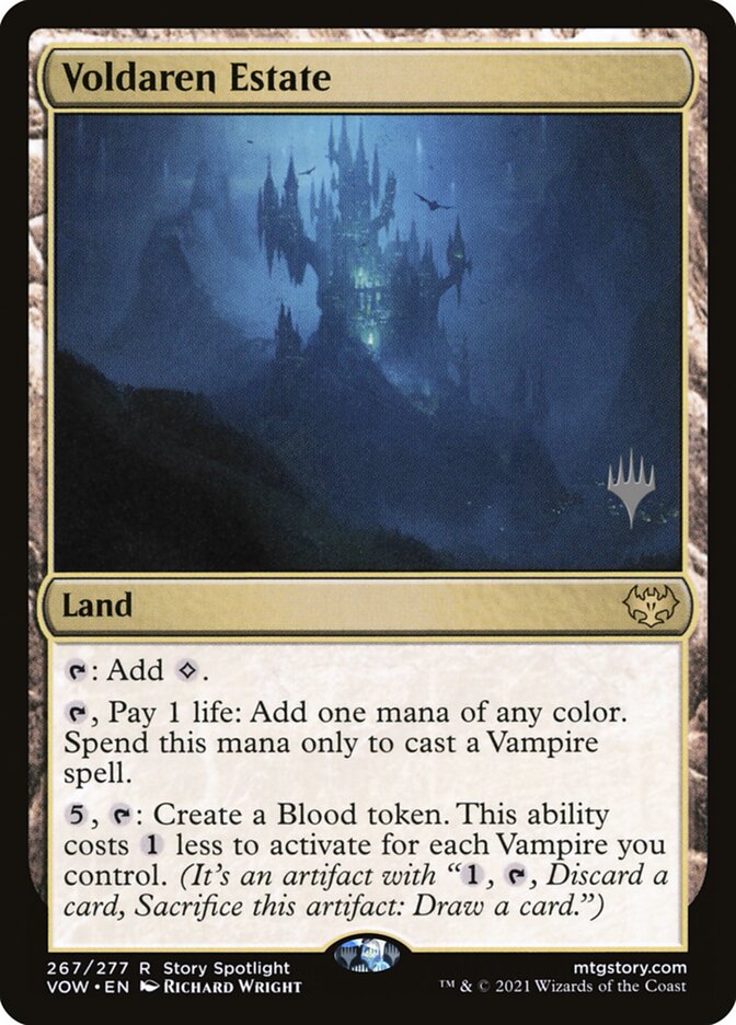 Voldaren Estate (Promo Pack) [Innistrad: Crimson Vow Promos] - Destination Retro