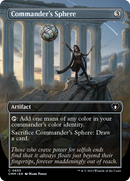 Commander's Sphere (Borderless Alternate Art) [Commander Masters] - Destination Retro