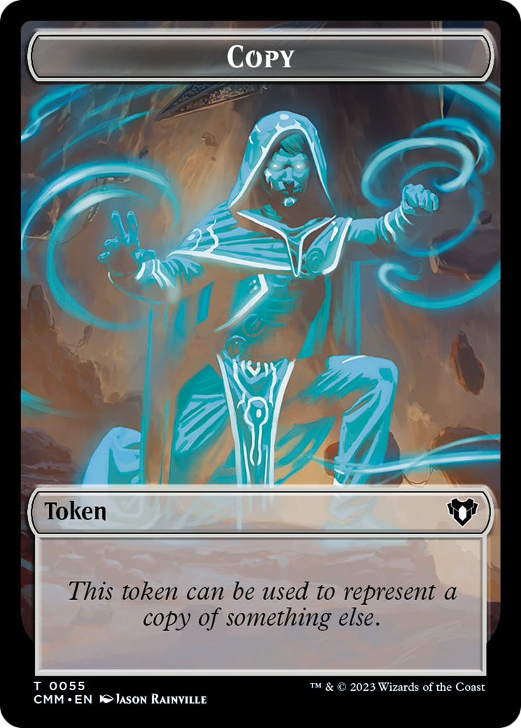 Elspeth, Sun's Champion Emblem // Copy (55) Double-Sided Token [Commander Masters Tokens] - Destination Retro