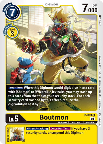 Boutmon [P-074] (Update Pack) [Promotional Cards] - Destination Retro