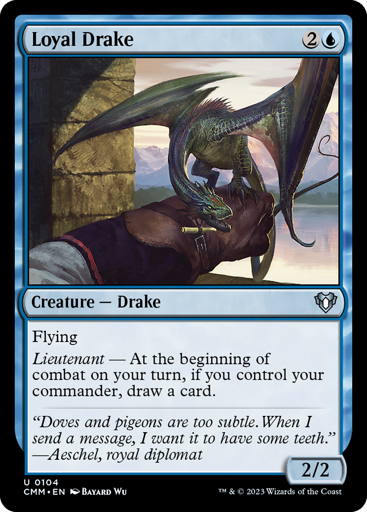 Loyal Drake [Commander Masters] - Destination Retro