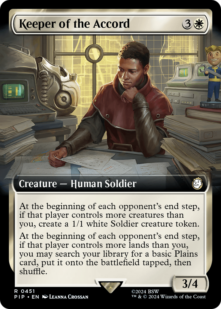 Keeper of the Accord (Extended Art) [Fallout] - Destination Retro
