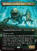 Rendmaw, Creaking Nest (Borderless) [Duskmourn: House of Horror Commander] - Destination Retro