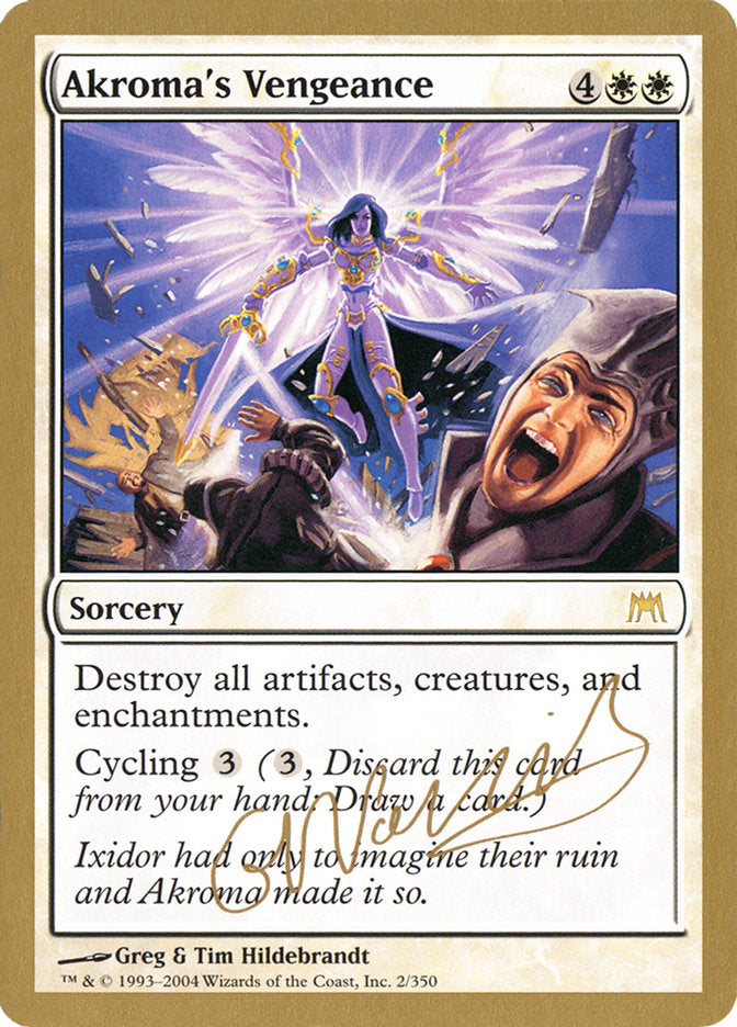 Akroma's Vengeance (Gabriel Nassif) [World Championship Decks 2004] - Destination Retro