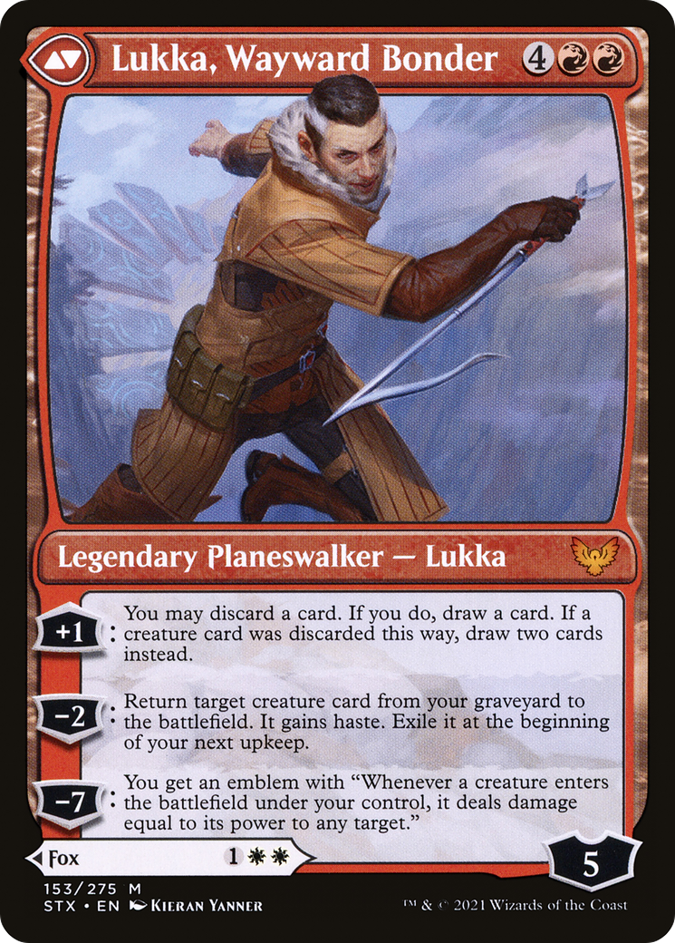 Mila, Crafty Companion // Lukka, Wayward Bonder [Secret Lair: From Cute to Brute] - Destination Retro