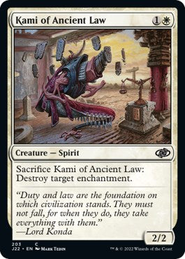 Kami of Ancient Law [Jumpstart 2022] - Destination Retro
