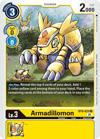 Armadillomon [BT8-033] [New Awakening] - Destination Retro