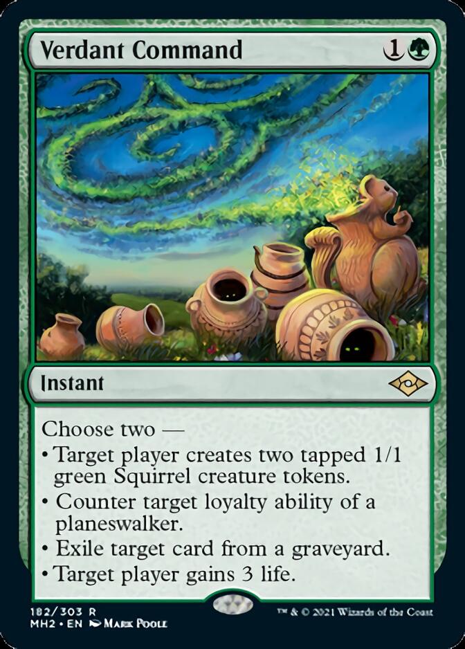 Verdant Command [Modern Horizons 2] - Destination Retro