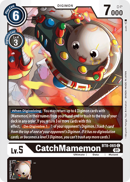 CatchMamemon [BT8-065] [New Awakening] - Destination Retro