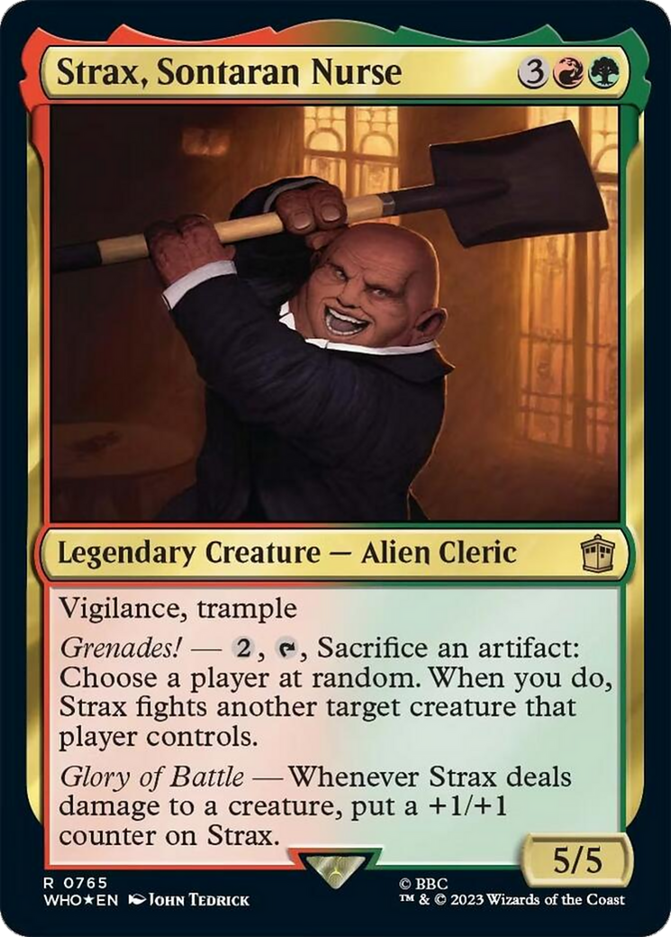 Strax, Sontaran Nurse (Surge Foil) [Doctor Who] - Destination Retro