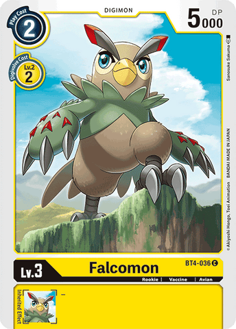 Falcomon [BT4-036] [Great Legend] - Destination Retro