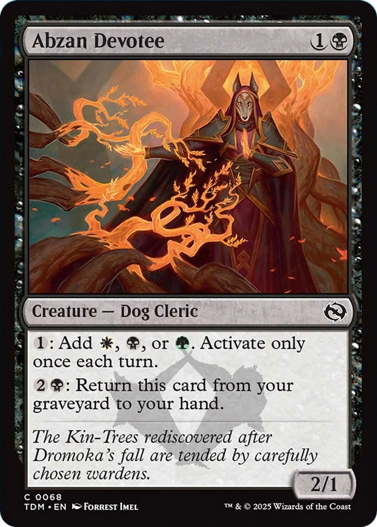 Abzan Devotee [Tarkir: Dragonstorm] - Destination Retro