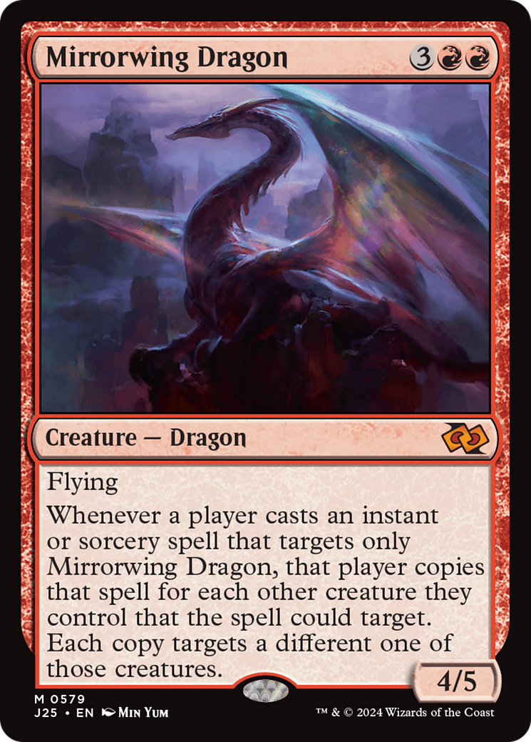 Mirrorwing Dragon [Foundations Jumpstart] - Destination Retro
