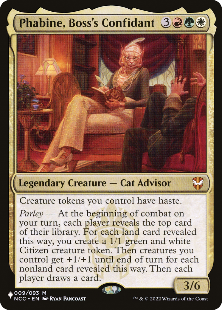 Phabine, Boss's Confidant [The List] - Destination Retro