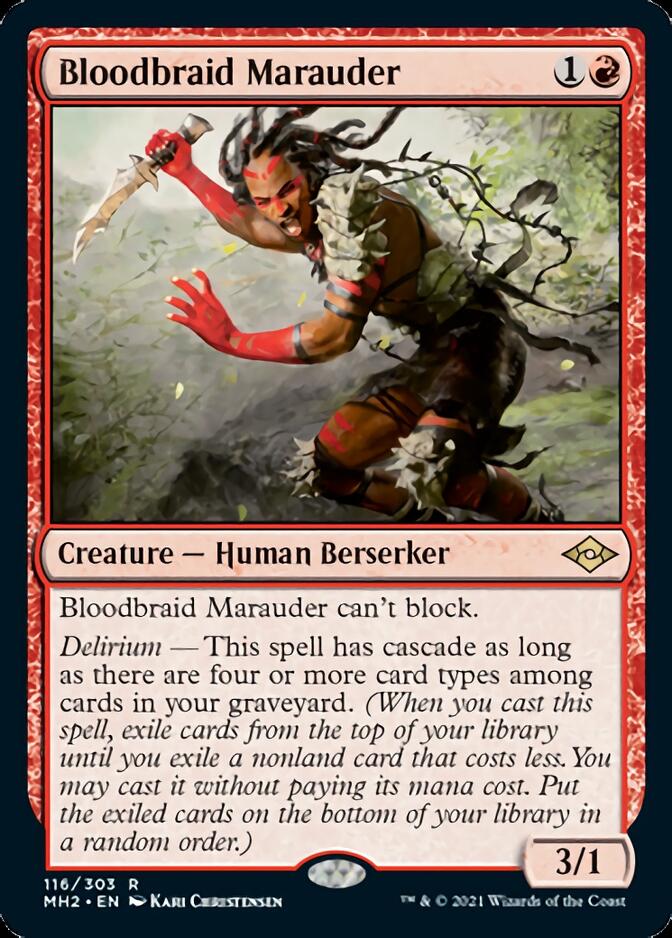 Bloodbraid Marauder [Modern Horizons 2] - Destination Retro