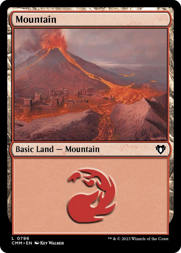 Mountain (796) [Commander Masters] - Destination Retro