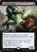 Leeching Sliver (Extended Art) [Secret Lair Drop Promos] - Destination Retro