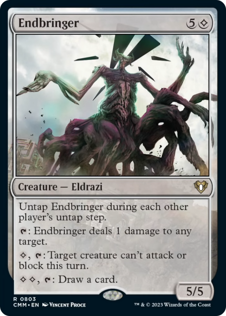 Endbringer [Commander Masters] - Destination Retro