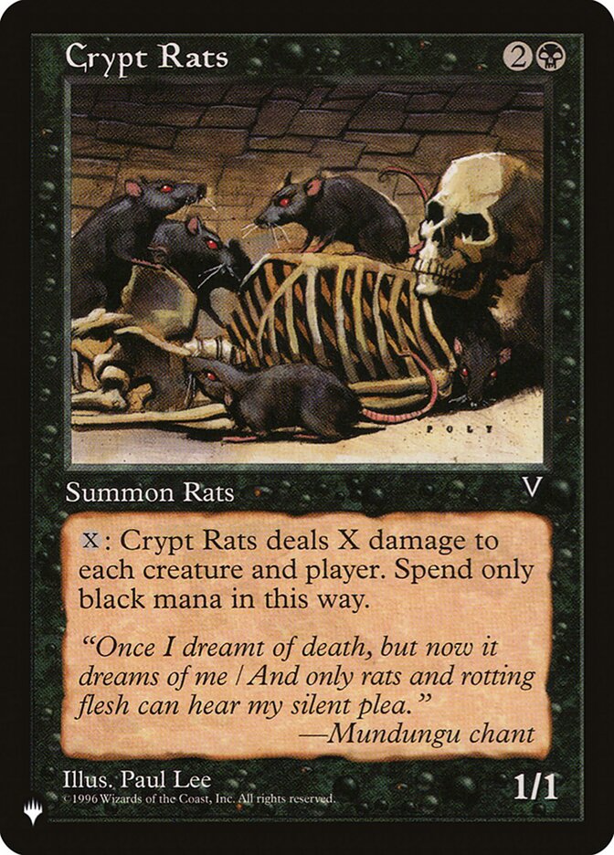 Crypt Rats [The List] - Destination Retro