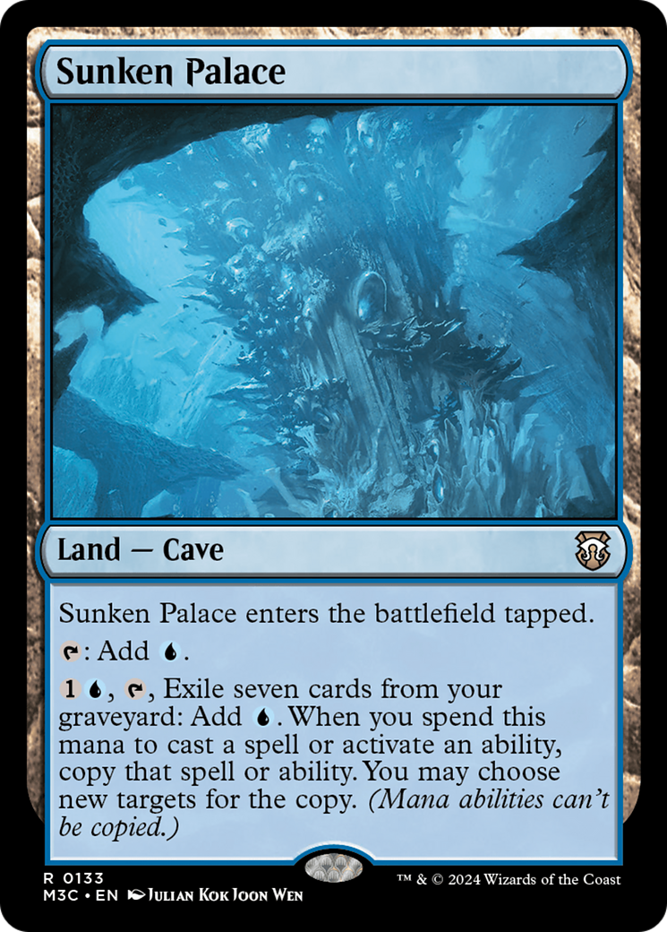 Sunken Palace (Extended Art) [Modern Horizons 3 Commander] - Destination Retro