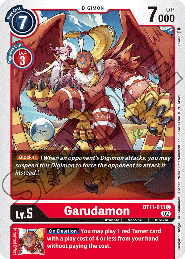 Garudamon [BT11-013] [Dimensional Phase] - Destination Retro